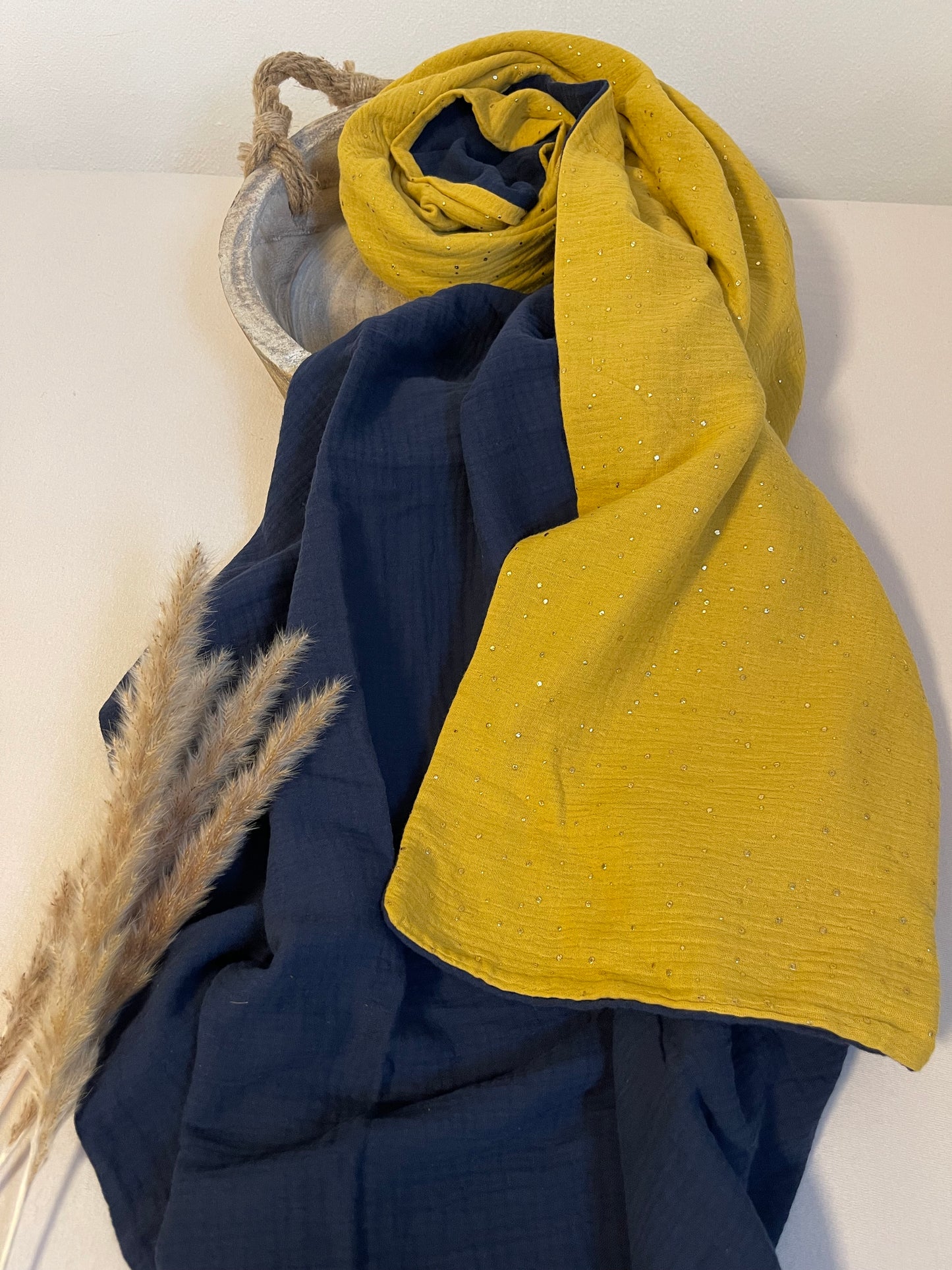 Kuschelige Musselin-Decke aus 100 % Baumwolle, 100x140 cm, Leicht & Atmungsaktiv