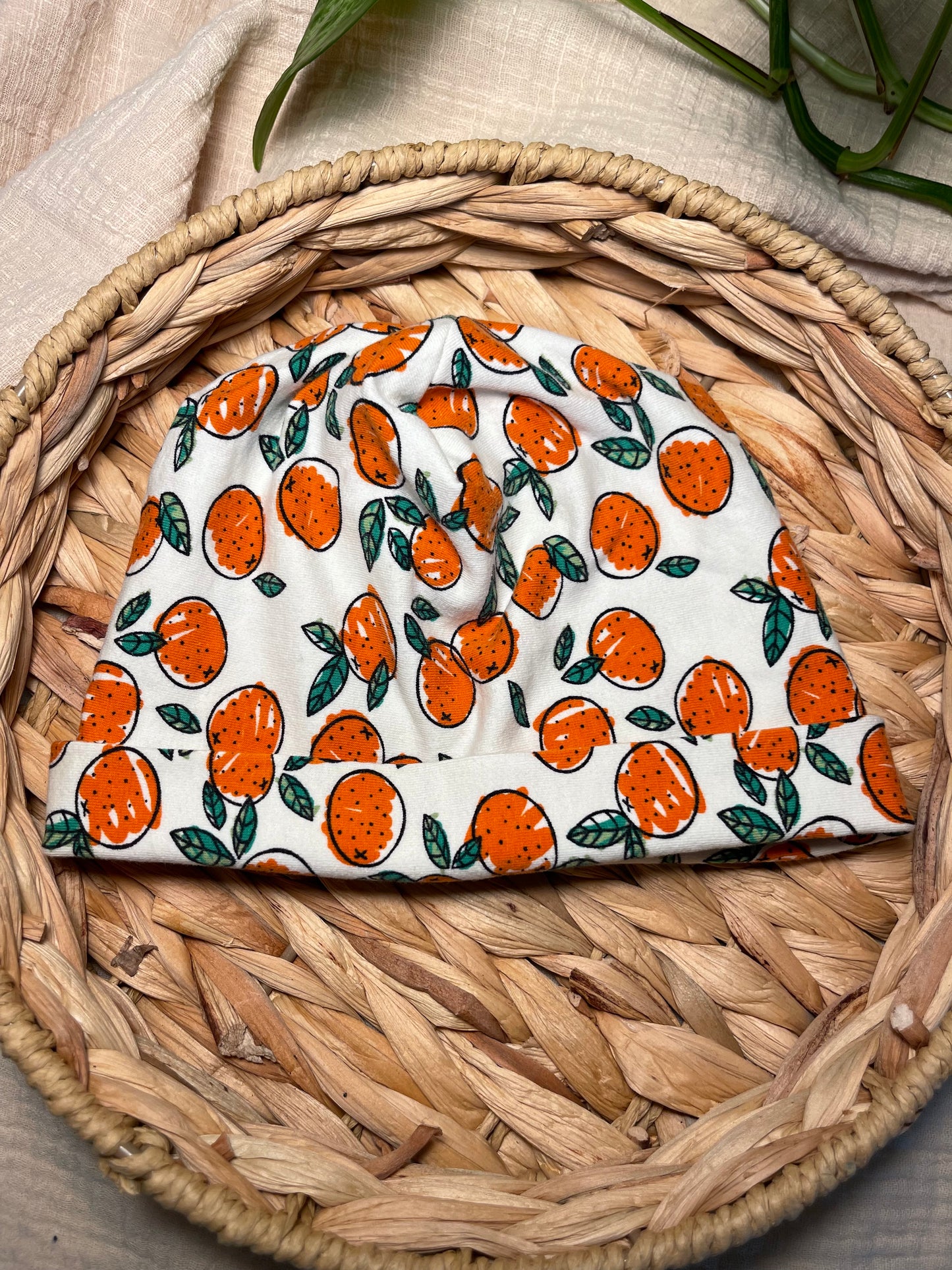 Kinder-Mütze aus Baumwolljersey