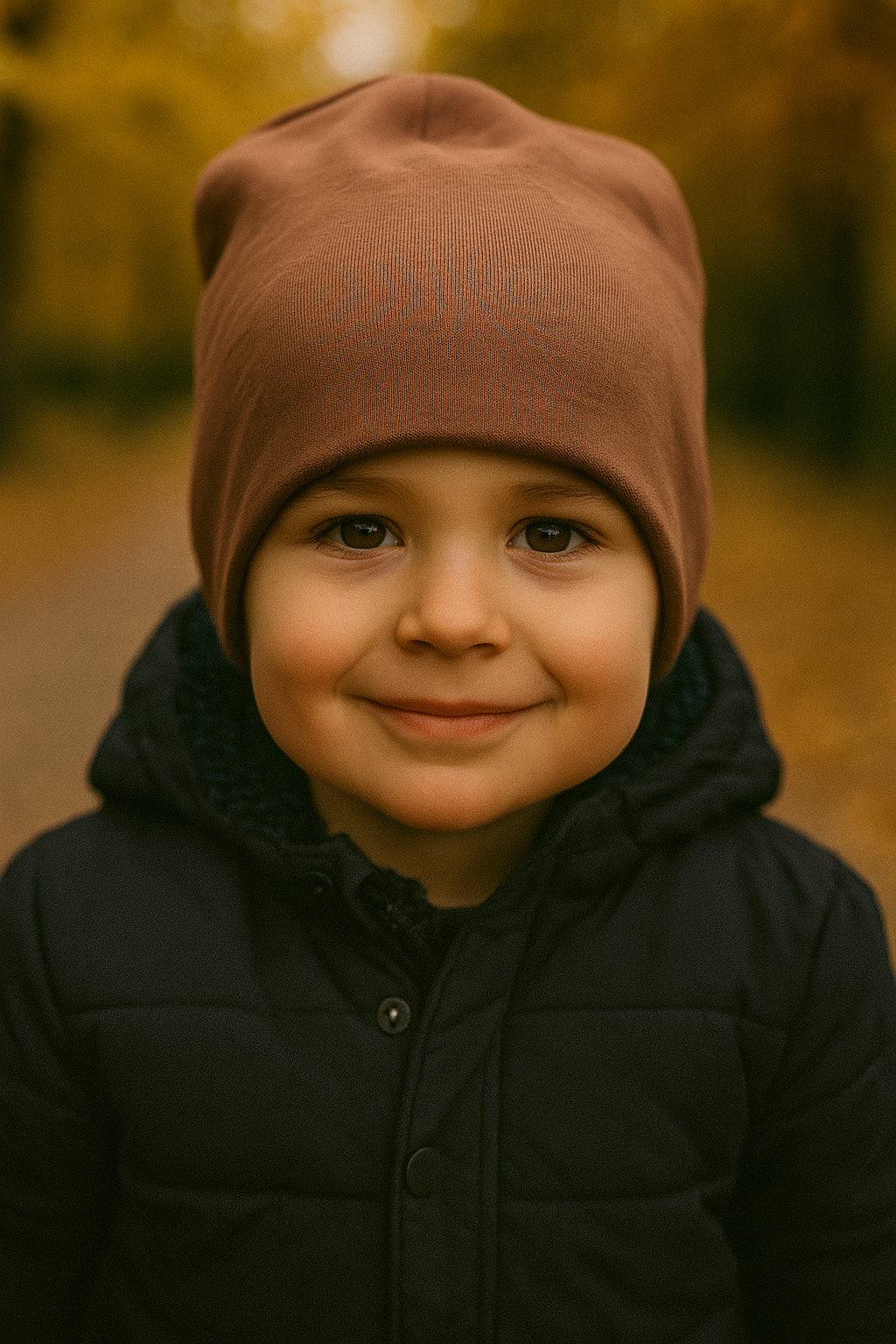 Kinder-Mütze aus Baumwolljersey