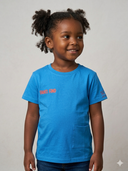FANTI FIND -Every Day Kollektion- Sicherheits Shirt für Kinder | Damit dein Kind im Notfall schnell gefunden wird!