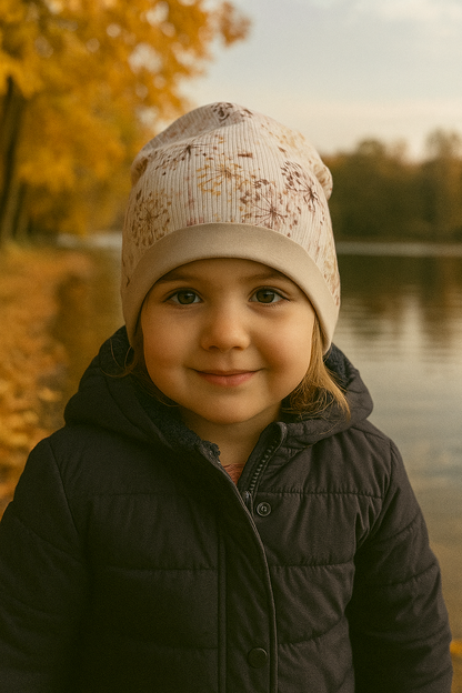 Kinder-Mütze aus Baumwolljersey