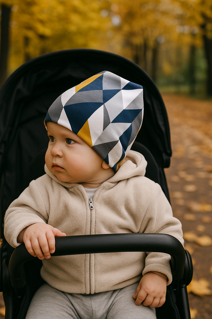 Kinder-Mütze aus Baumwolljersey