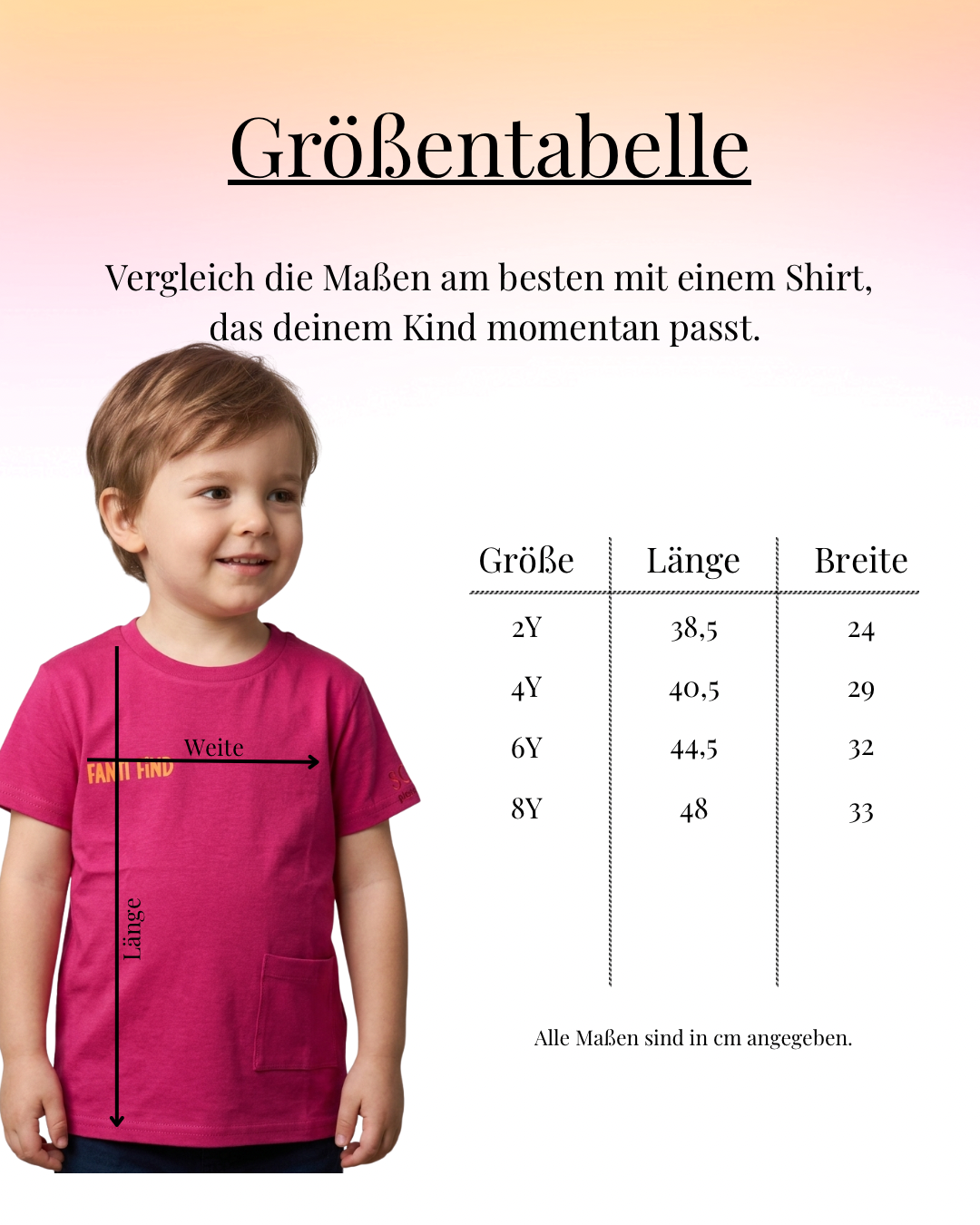 FANTI FIND -Every Day Kollektion- Sicherheits Shirt für Kinder | Damit dein Kind im Notfall schnell gefunden wird!