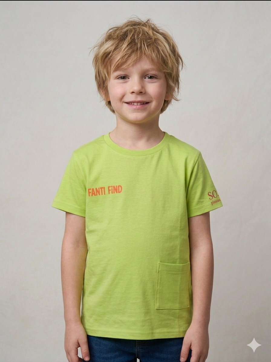 FANTI FIND -Every Day Kollektion- Sicherheits Shirt für Kinder | Damit dein Kind im Notfall schnell gefunden wird!
