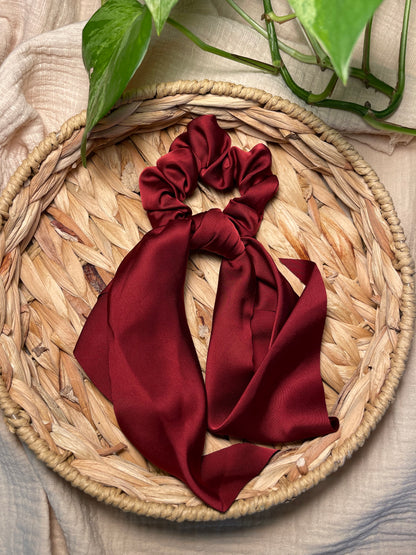 Fashion Scrunchie mit langem Band