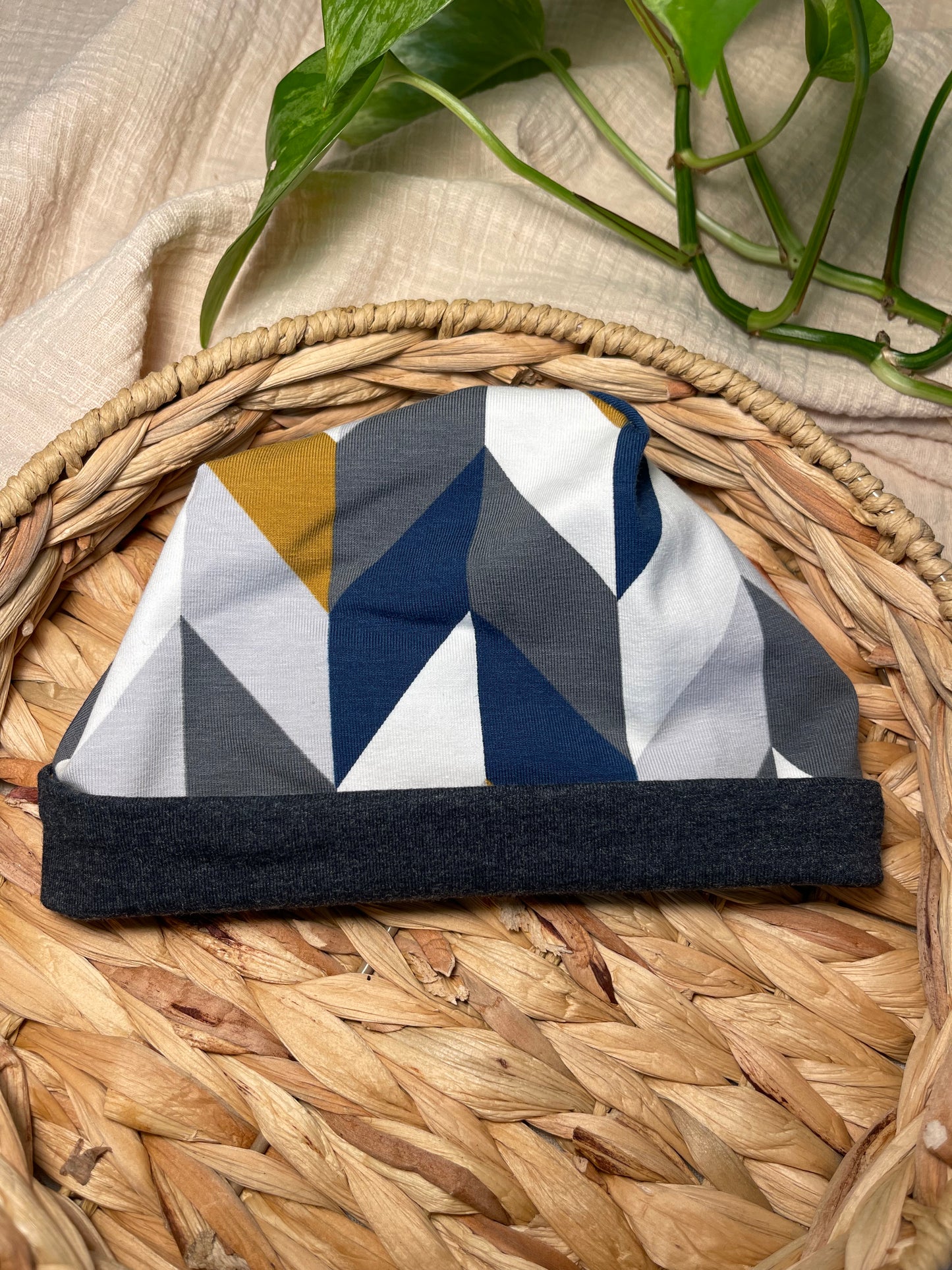 Kinder-Mütze aus Baumwolljersey