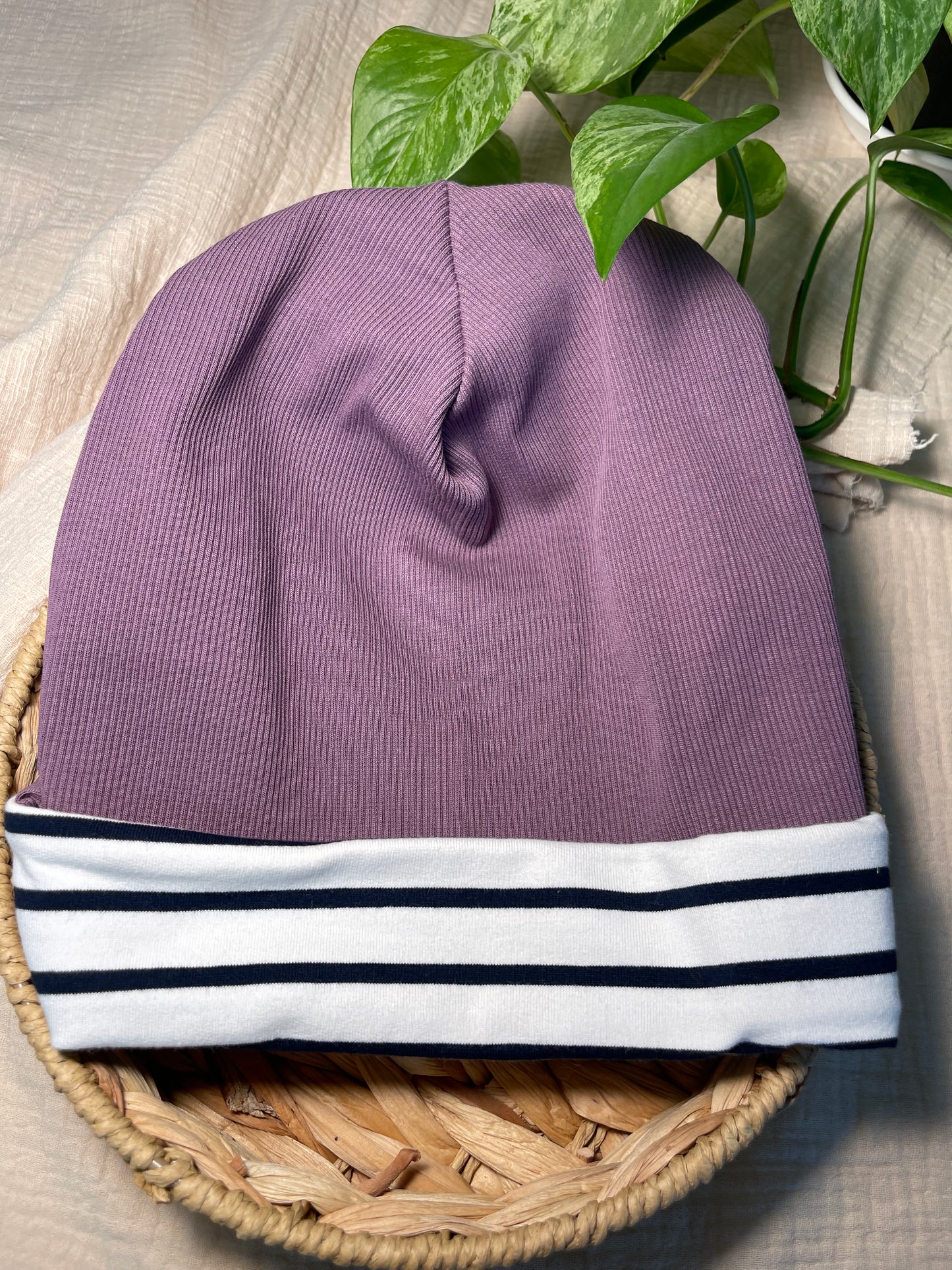 Kinder-Mütze aus Baumwolljersey