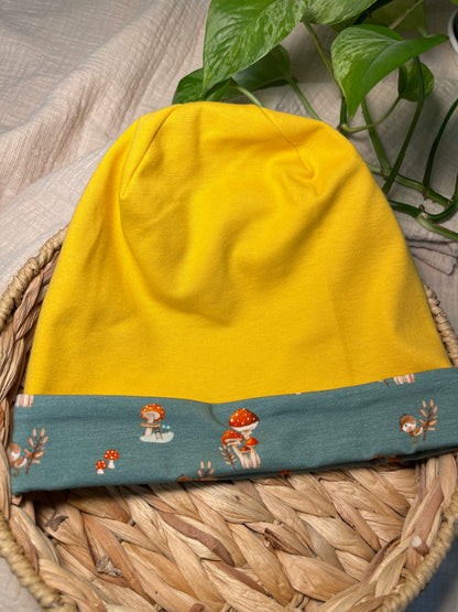 Kinder-Mütze aus Baumwolljersey