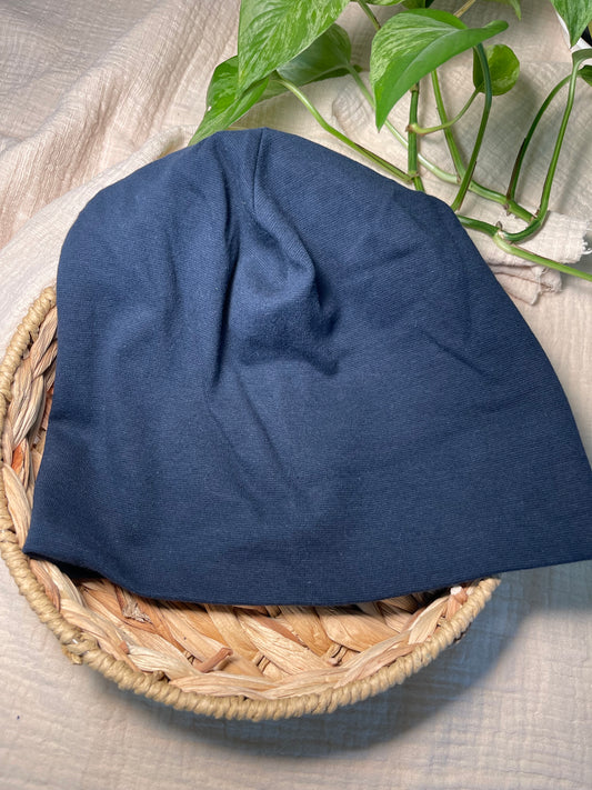 Kinder-Mütze aus Baumwolljersey