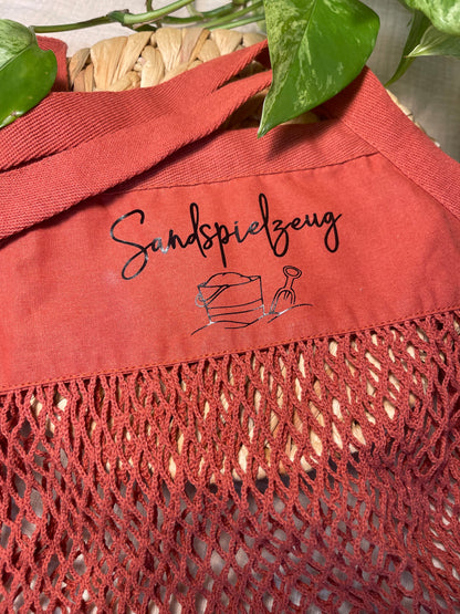 Sandspielzeug Tasche