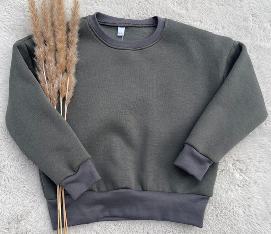 Selbstgenähter Kinder Pulli