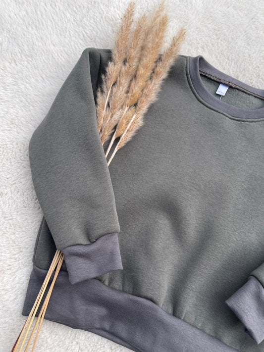 Selbstgenähter Kinder Pulli