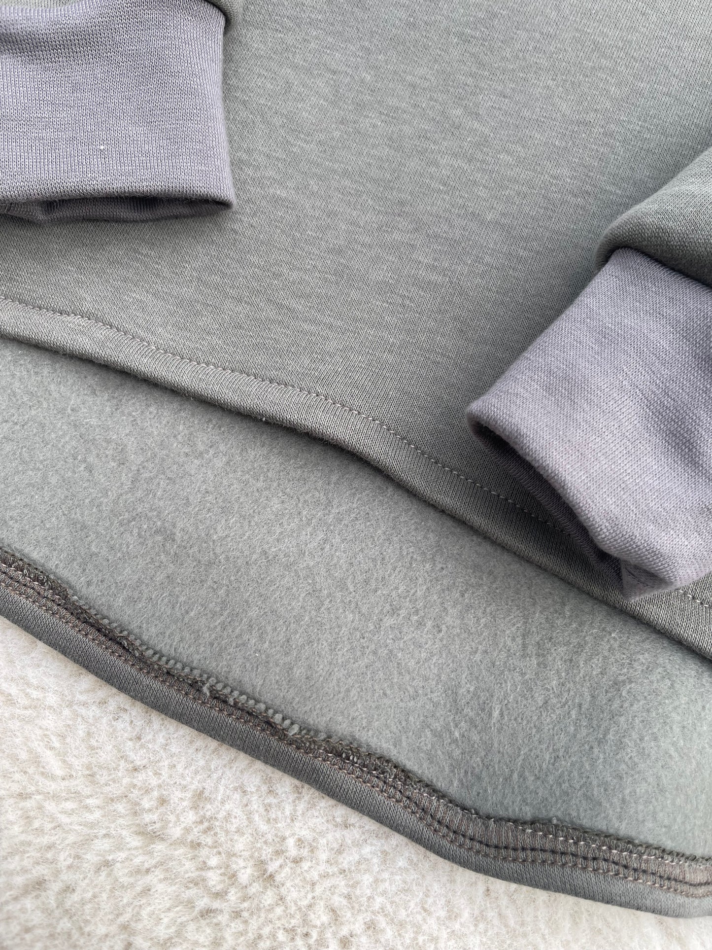 Selbstgenähter Kinder Pulli