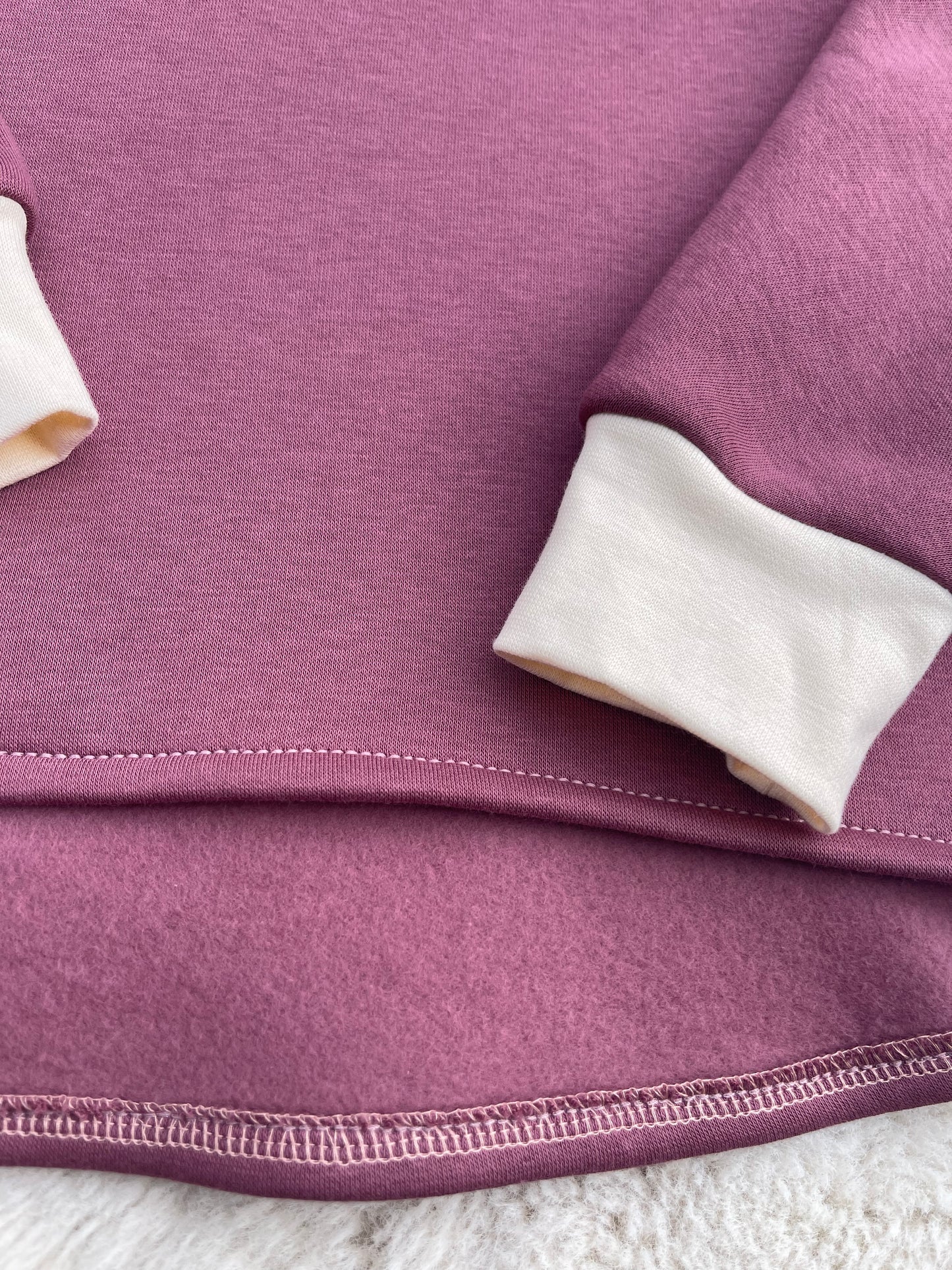 Selbstgenähter Kinder Pulli