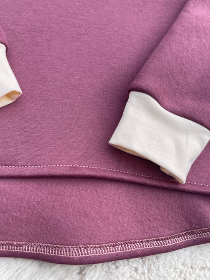 Selbstgenähter Kinder Pulli