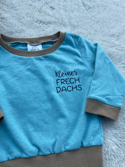 Baby Oberteil / Kinder Shirt / kleiner Frechdachs / Einzelstück & Handmade
