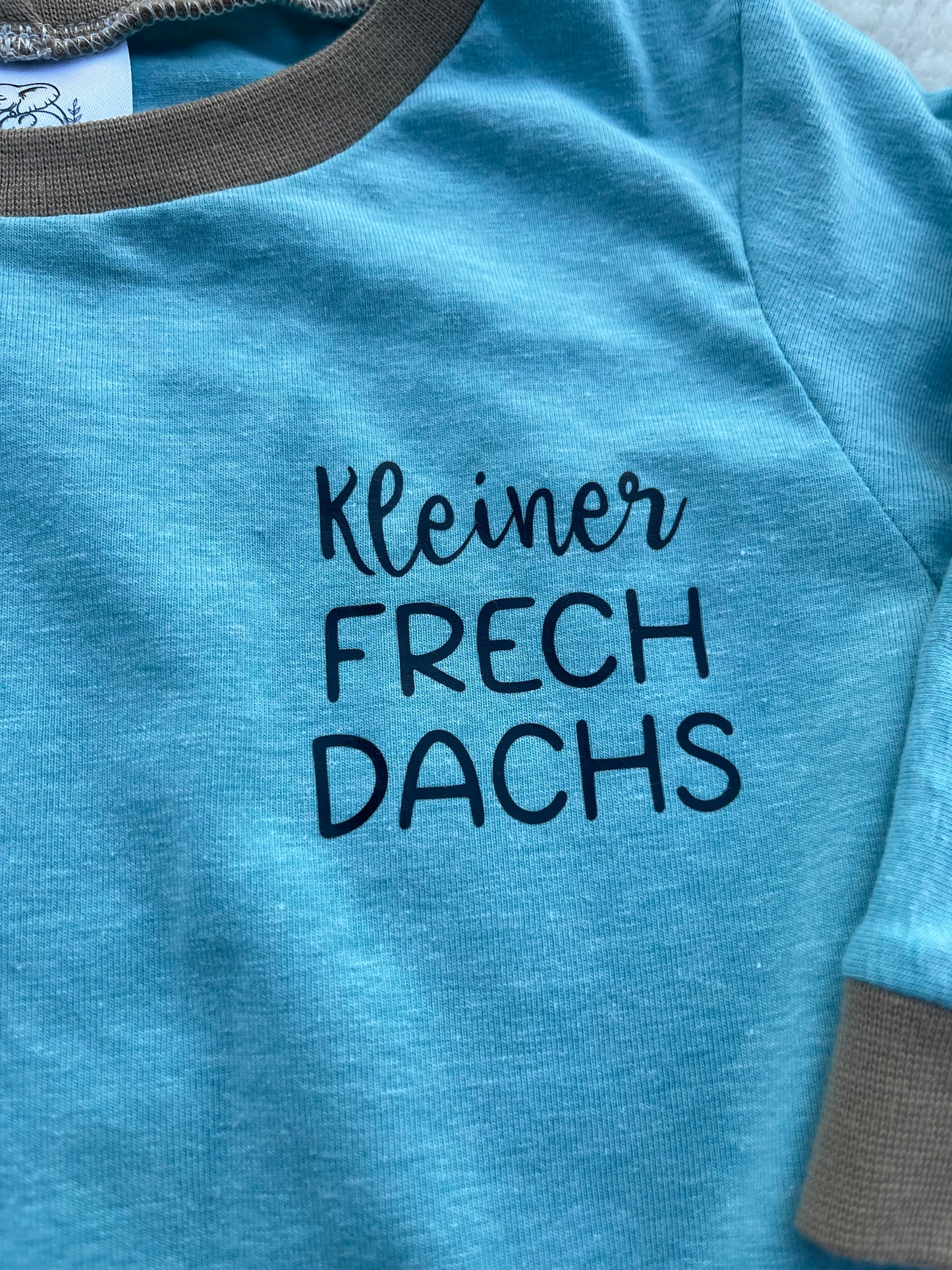 Baby Oberteil / Kinder Shirt / kleiner Frechdachs / Einzelstück & Handmade