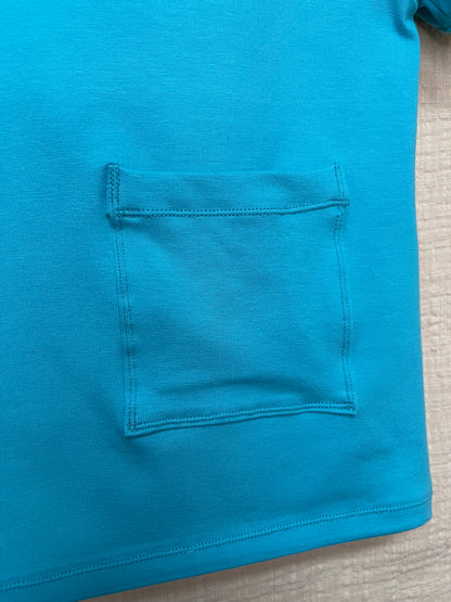 FANTI FIND - das Sicherheits Shirt mit special features für Kinder in blau