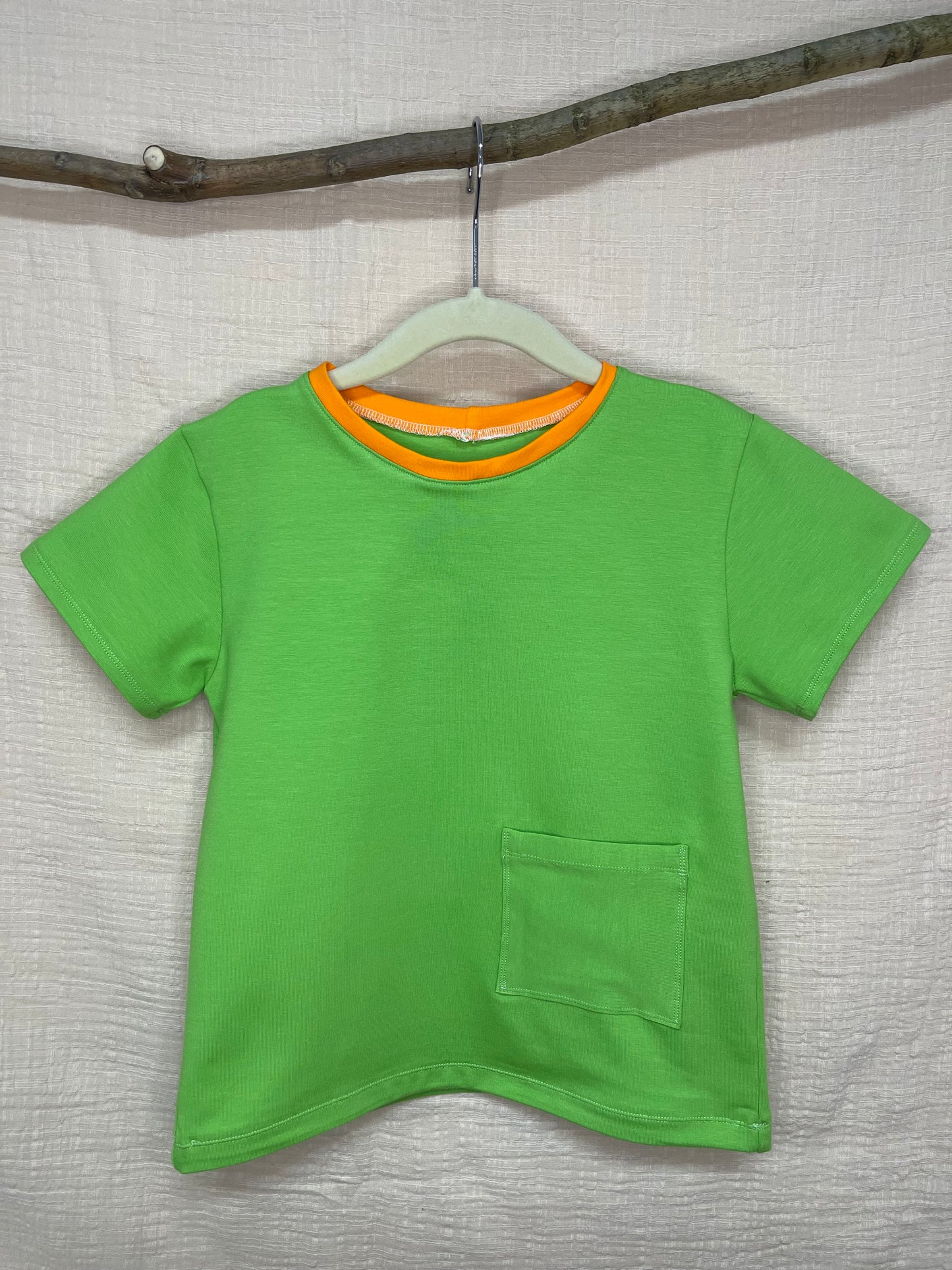 FANTI FIND - das Sicherheits Shirt mit special features für Kinder in grün