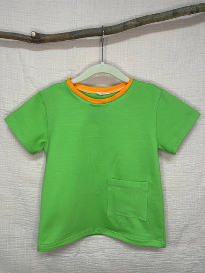 FANTI FIND - das Sicherheits Shirt mit special features für Kinder in grün