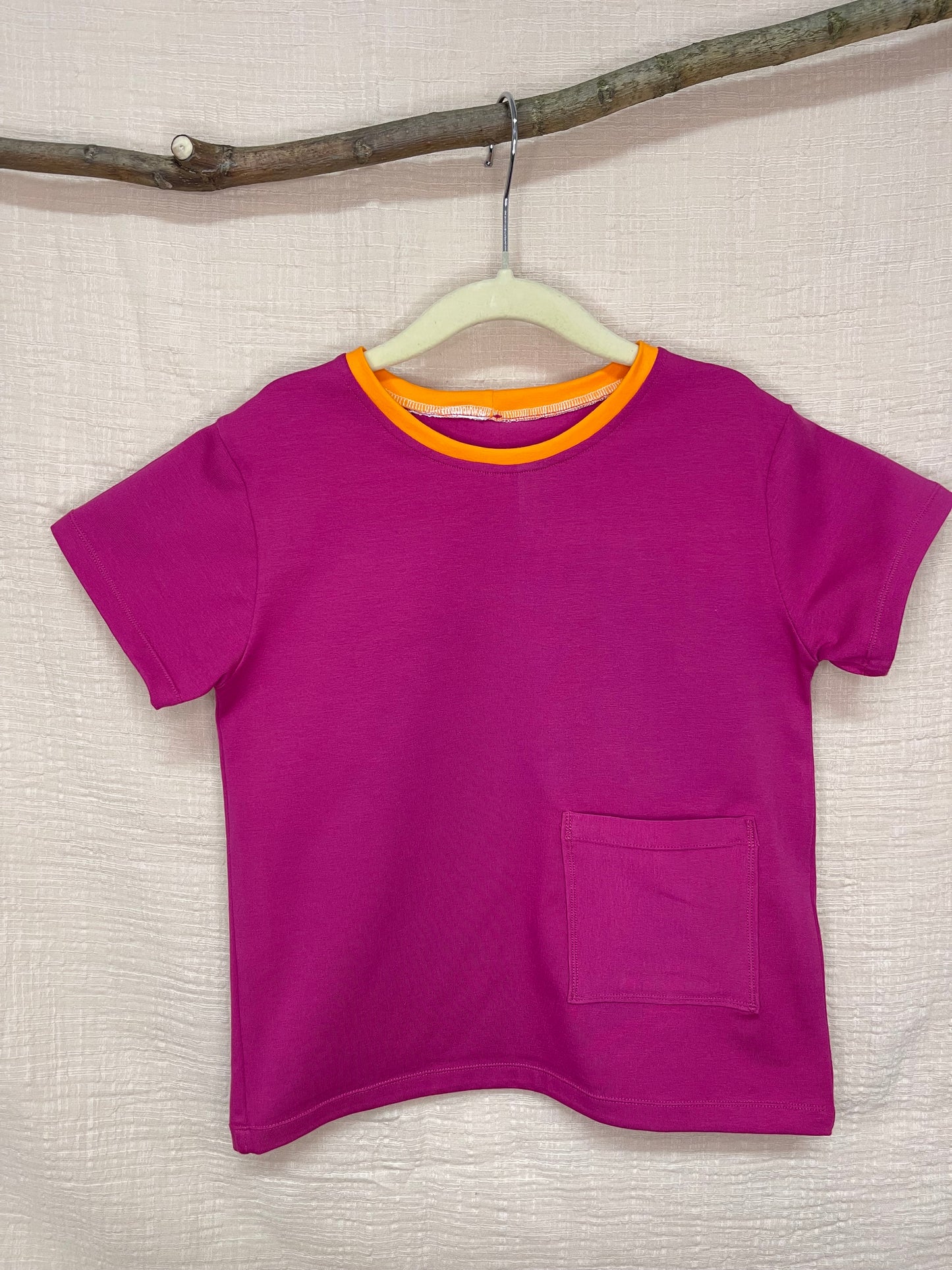 FANTI FIND - Das Sicherheits Shirt mit special features für Kinder in pink