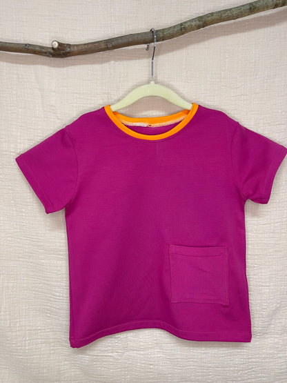 FANTI FIND - Das Sicherheits Shirt mit special features für Kinder in pink