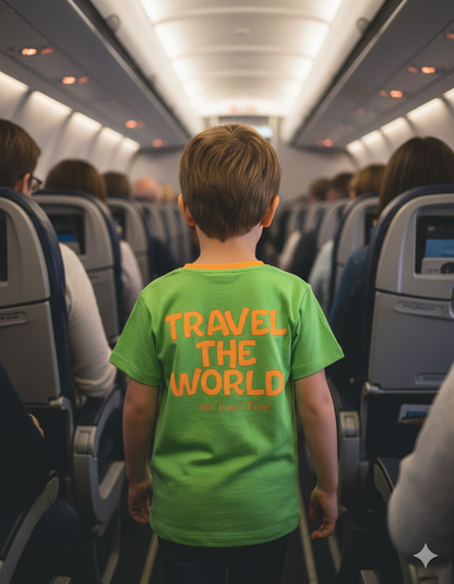 FANTI FIND - das Sicherheits Shirt mit special features für Kinder in grün