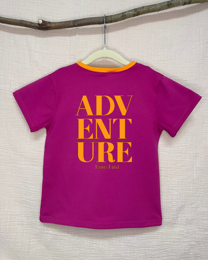 FANTI FIND - Das Sicherheits Shirt mit special features für Kinder in pink